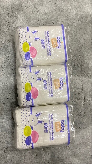 Bebek temizleme pamuğu