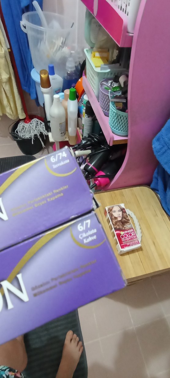 Garnier Color Sensation ve Koleston Saç Boyası - Görsel 4