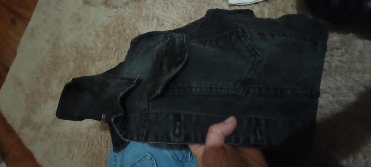 iki adet kot ceket - Görsel 4