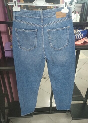 27 Beden Mavi jeans cindy model sıfır jean