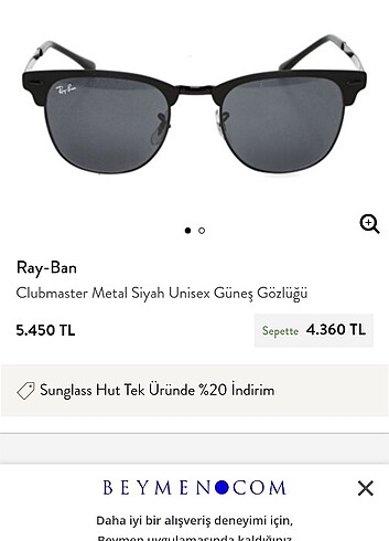 Rayban clupmaster orjinal gözlük