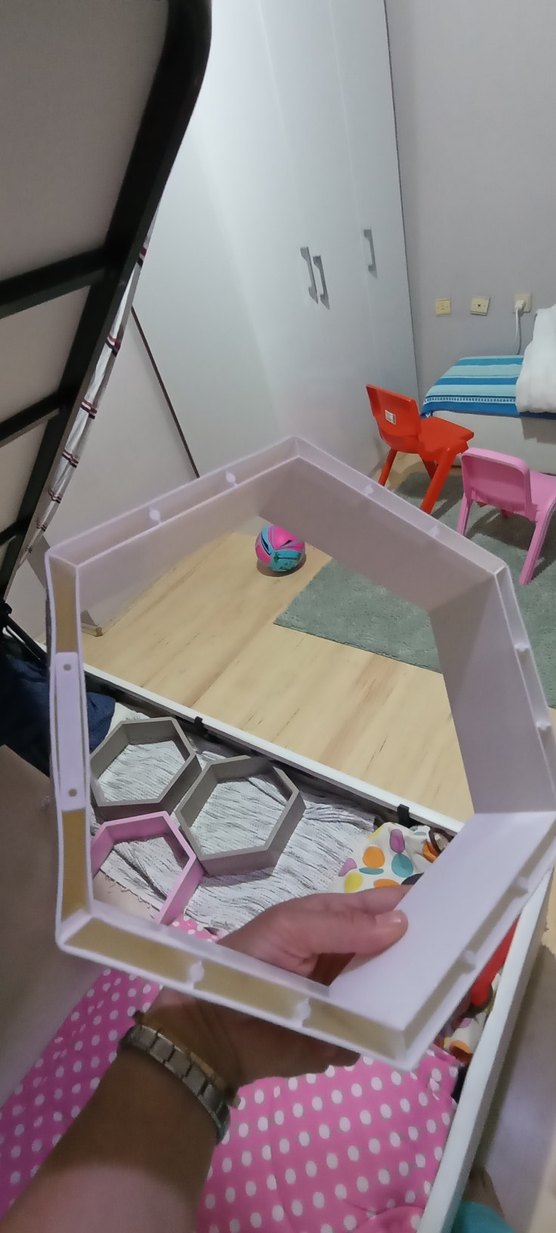 Altıgen raf dört adet - Görsel 2