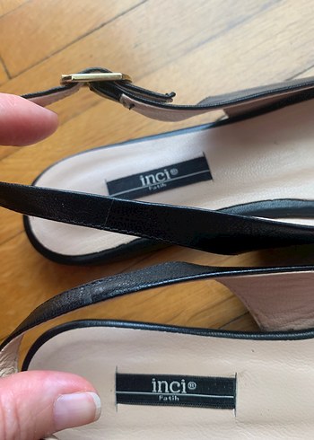 İnci Kadın Siyah Stiletto Ayakkabı - Görsel 3