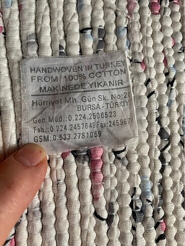 Beden ten rengi Renk Dokuma Kilim