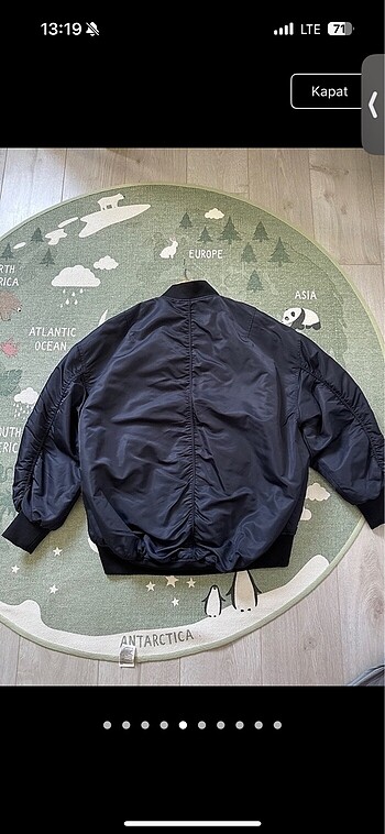 s Beden lacivert Renk Zara bomber ceket