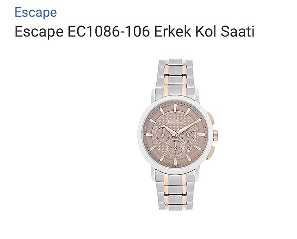 ESCAPE MARKA ERKEK KOL SAATİ