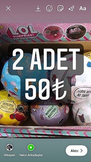 LOL BEBEK 2 ADET