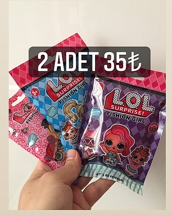 LOL POŞET 2 ADET 35TL