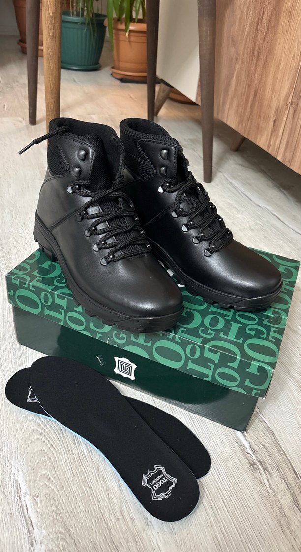 Siyah Erkek Kauçuk Botlar, Tokalı - Görsel 3