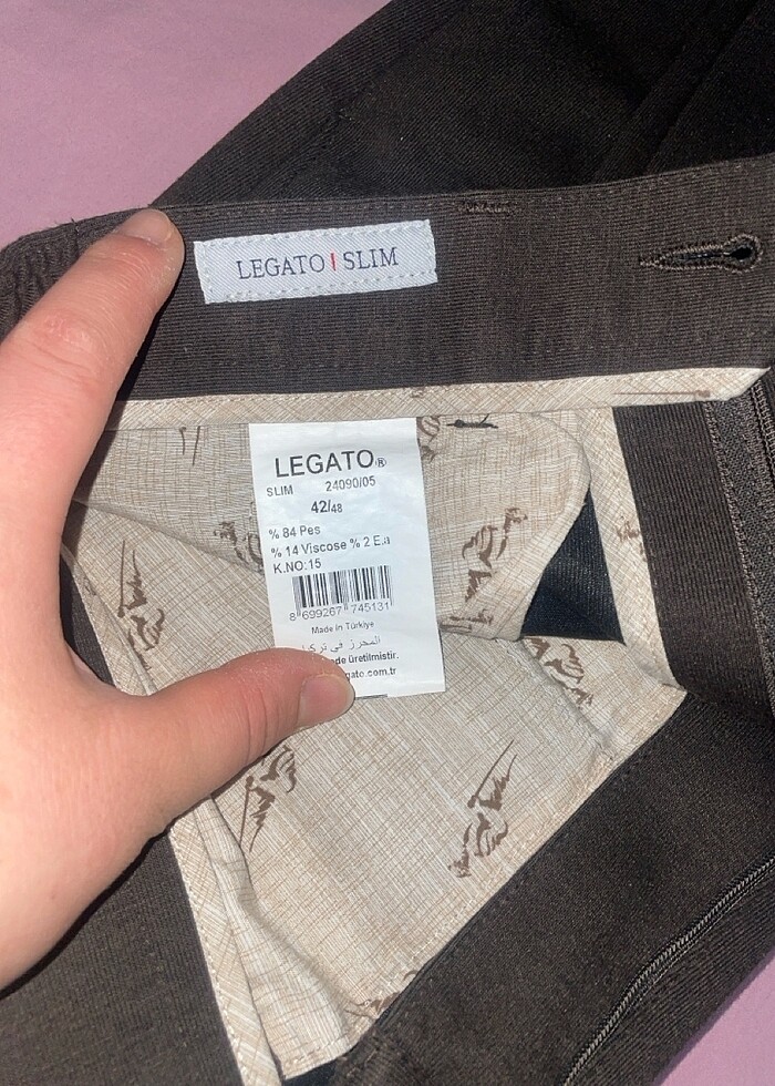 Erkek pantolon - Görsel 4