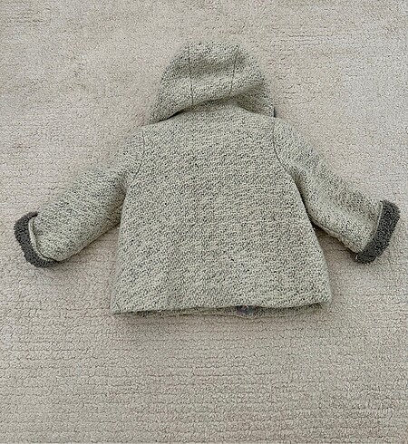Zara Zara kids kız bebek kaşe mont.