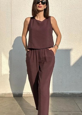Ayrobin Saten Kumaş ikili takım