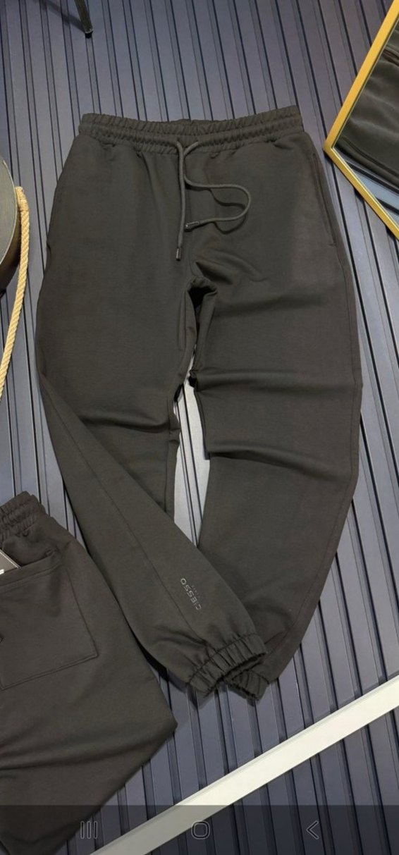 Siyah Erkek Outdoor Eşofman Altı - Görsel 2