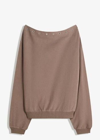 Bershka yaka detaylı orjinal Kadın Bluz - Görsel 3