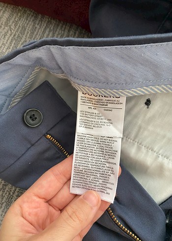 Dockers Gri Regular Fit Ofis Pantolonu