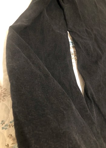38 Beden Siyah Bel Kemerli Salaş Kadın Kot Pantolon