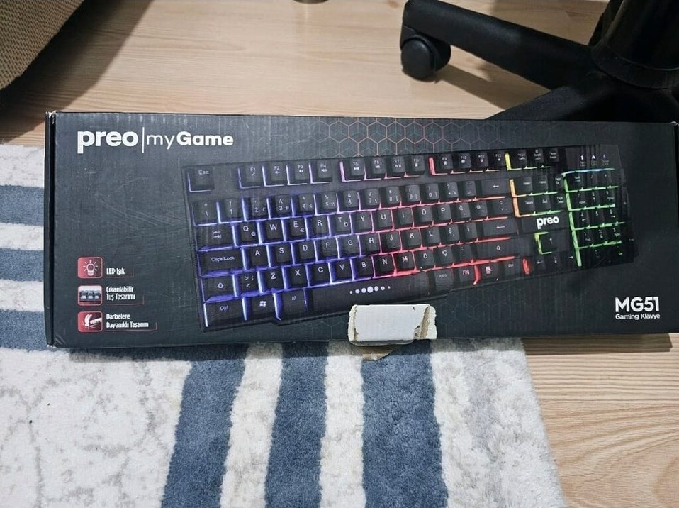 Preo Kablolu Klavye - Görsel 2