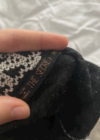 Desenli Örgü Bohem Etek - Görsel 3