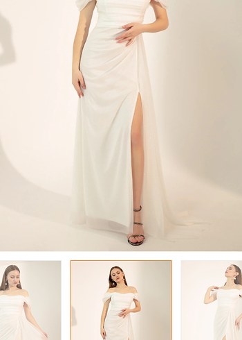 Nikah - Nişan düğün elbisesi - Görsel 6