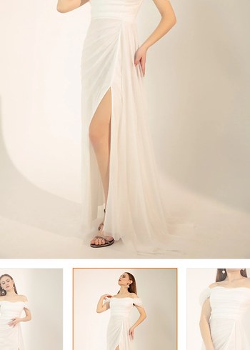 Nikah - Nişan düğün elbisesi - Görsel 5