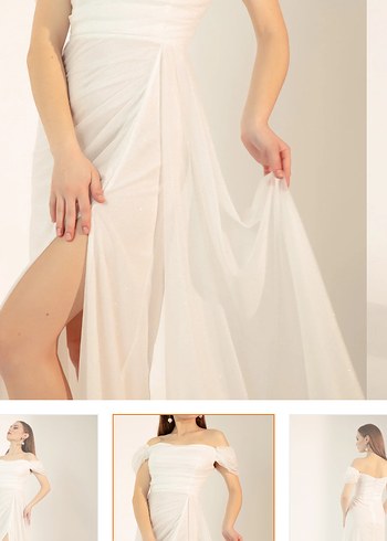 Nikah - Nişan düğün elbisesi - Görsel 4