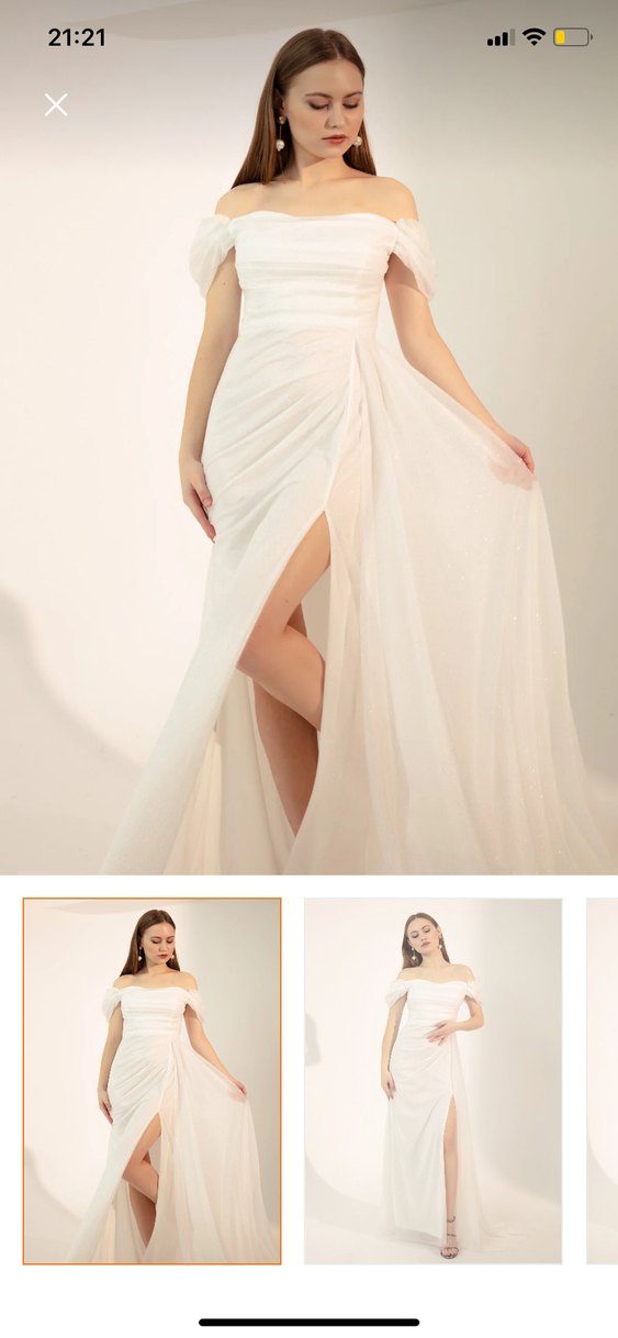 Nikah - Nişan düğün elbisesi - Görsel 2