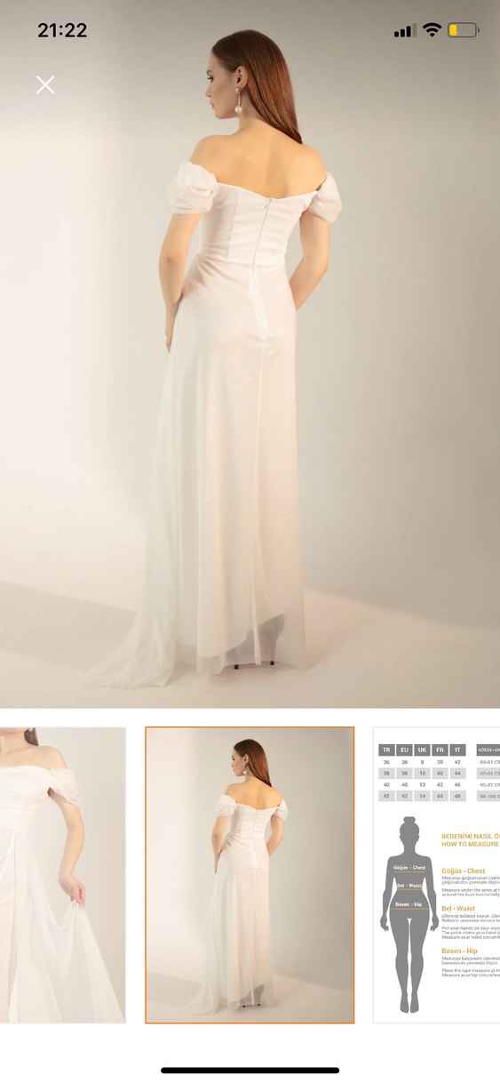 Nikah - Nişan düğün elbisesi - Görsel 3