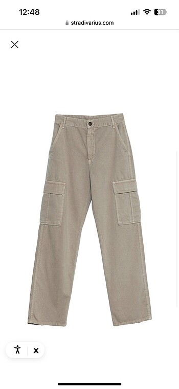 Stradivarius kargo pantolon