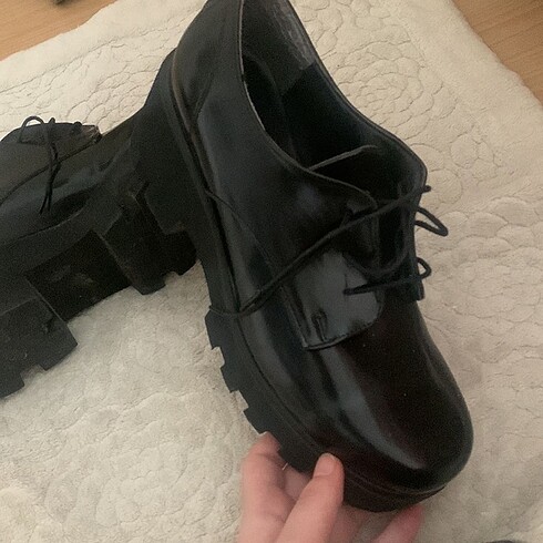 39 Beden siyah Renk Günlük Oxford Ayakkabı