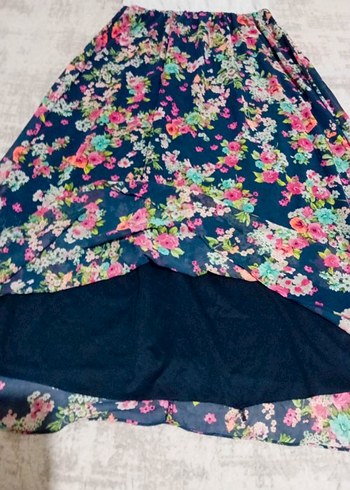 Çiçek Desenli Bohem Uzun Elbise( hamile elbisesi) - Görsel 3