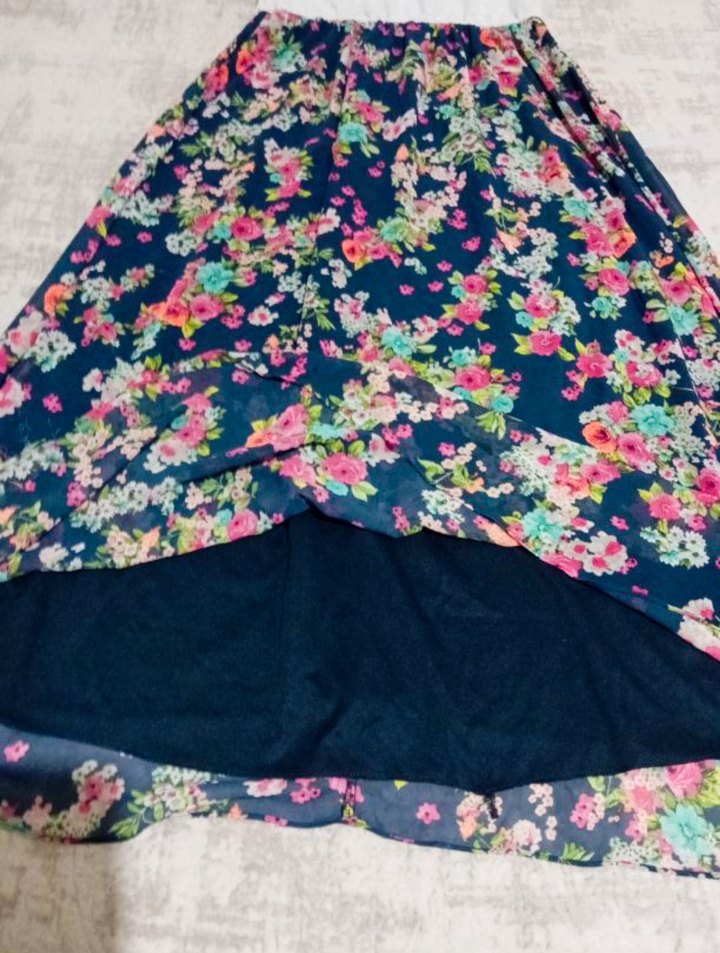 Çiçek Desenli Bohem Uzun Elbise( hamile elbisesi) - Görsel 3