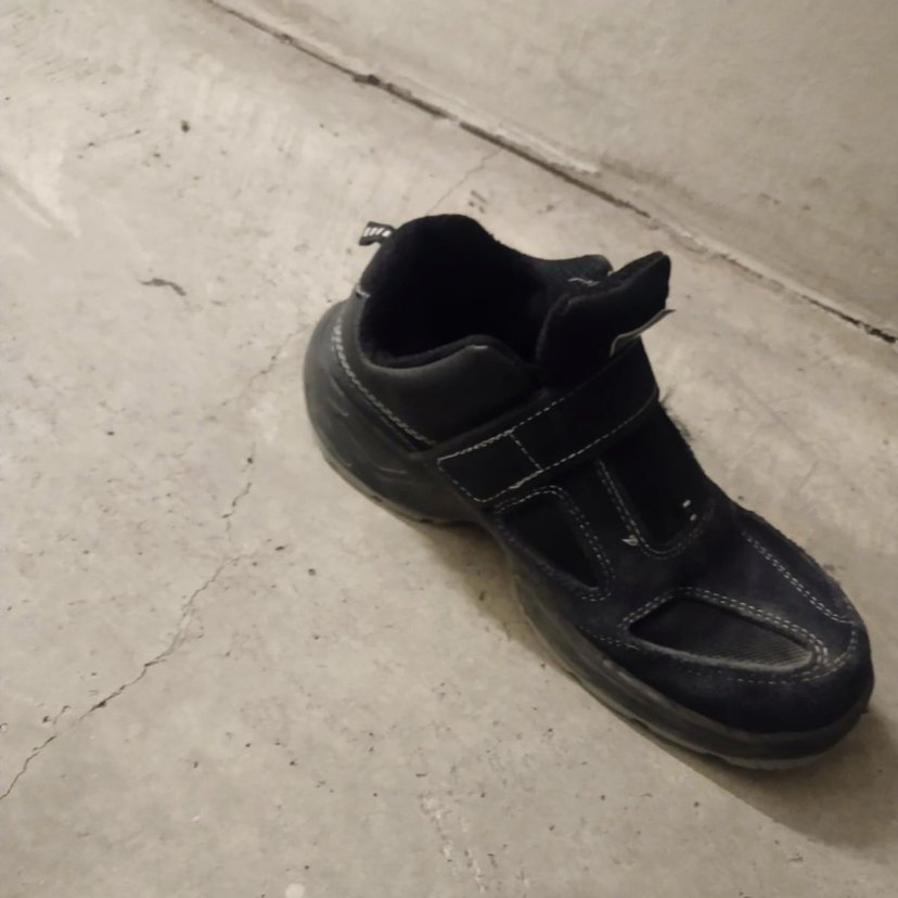 Siyah Biker Tarzı Erkek Spor Ayakkabı - Görsel 2