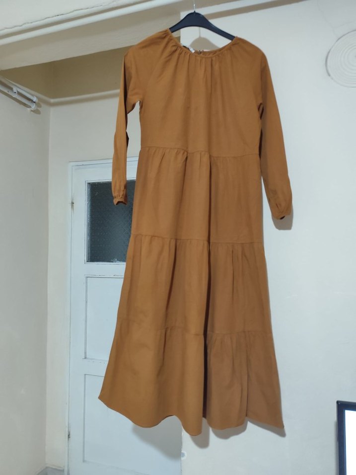 Bayan tesettür elbise - Görsel 2