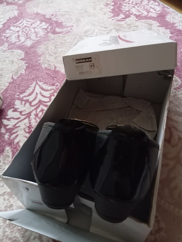 Sultan Siyah Parlak Yüksek Topuklu Kadın Ayakkabı - Görsel 4