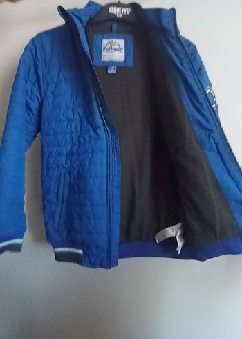 Erkek Çocuk Lacivert Fermuarlı mont - Görsel 6