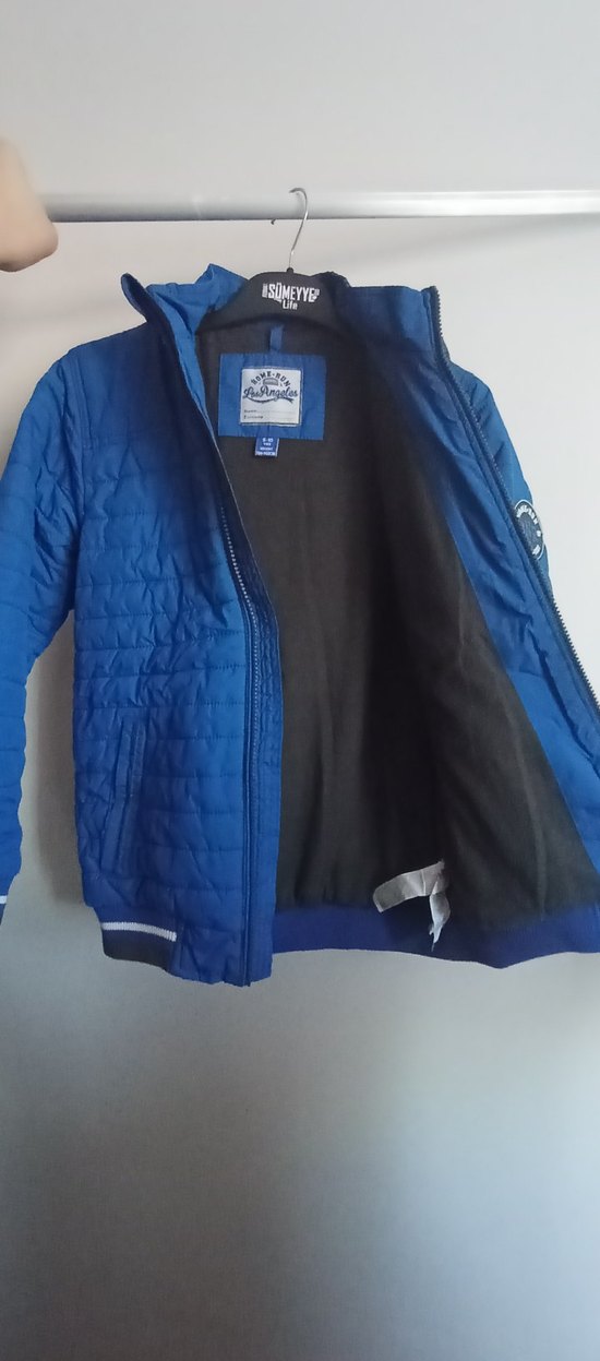 Erkek Çocuk Lacivert Fermuarlı mont - Görsel 5