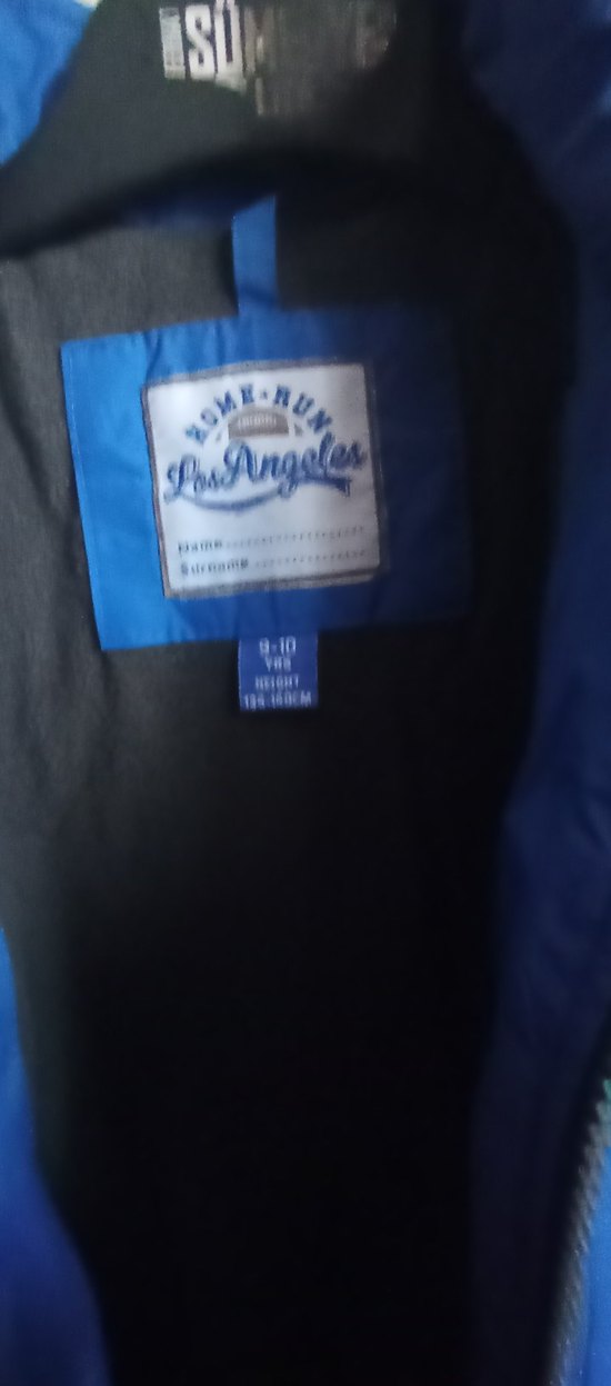 Erkek Çocuk Lacivert Fermuarlı mont - Görsel 4