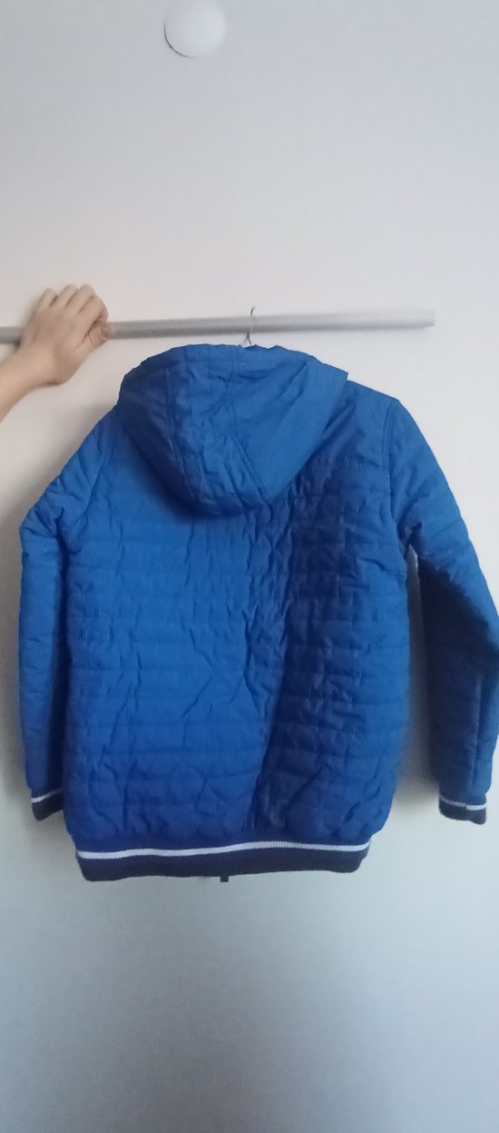 Erkek Çocuk Lacivert Fermuarlı mont - Görsel 3