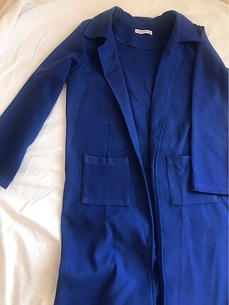 diğer Beden mavi Renk Uzun ceket