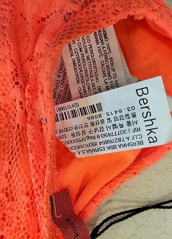 s Beden turuncu Renk Bershka 