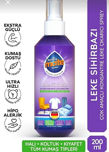 Cleaning mate leke çıkarıcı