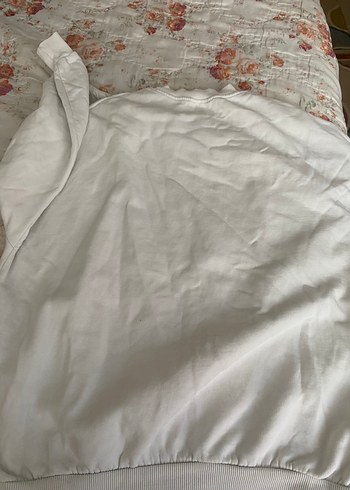 Diğer Beyaz Baskılı Kadın Sweatshirt