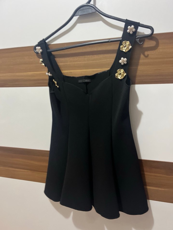 Zara üst büstiyer triko - Görsel 2
