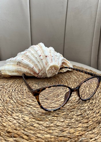 Boncuk Detaylı Bohem Kahverengi Gözlük - Görsel 4