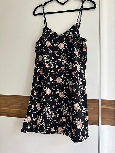 Siyah mini elbise top shop