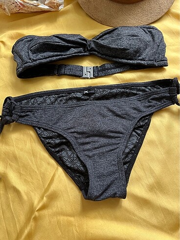 m Beden Grı bikini