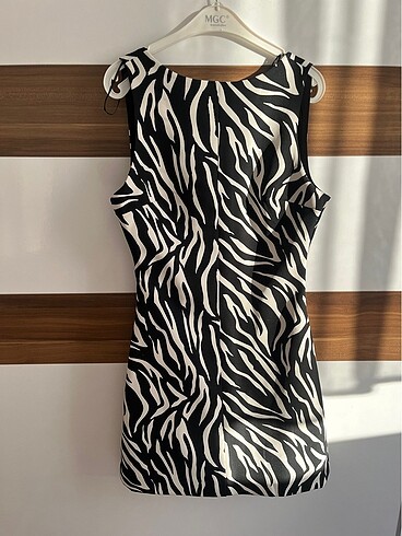 Zara Zara zebra mini elbise