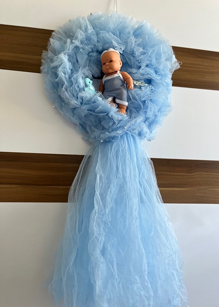 Bebek kapı süsü - Görsel 4