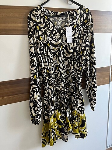 Zebra yeşil elbise