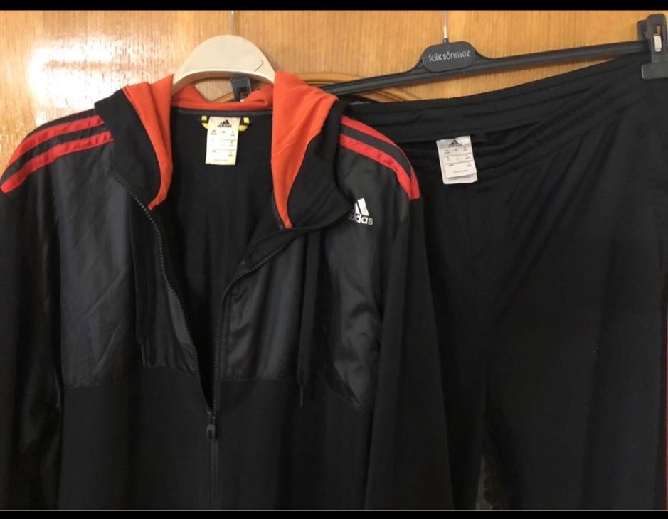 Erkek büyük beden Adidas orjinal eşofman takımı - Görsel 2